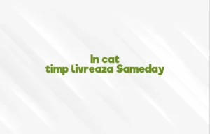 in cat timp livreaza sameday