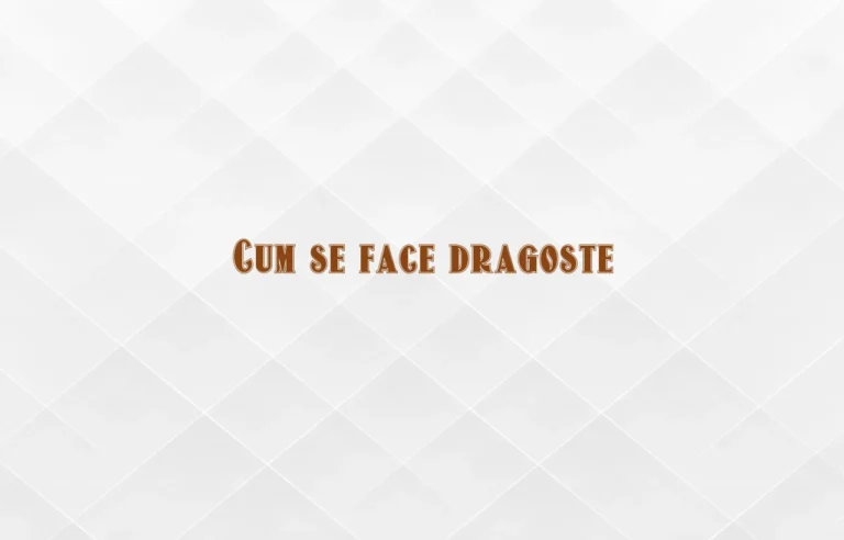 cum se face dragoste